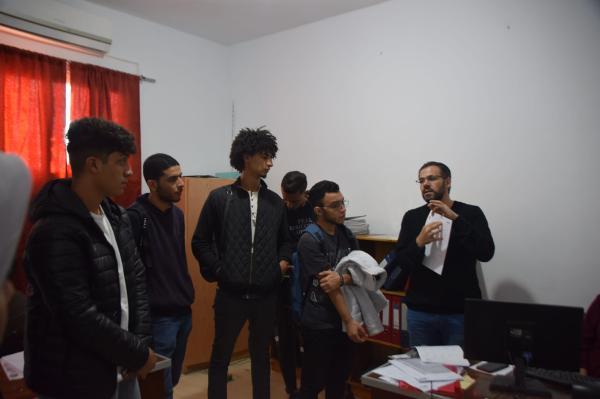 Field Training for Helwan University Students