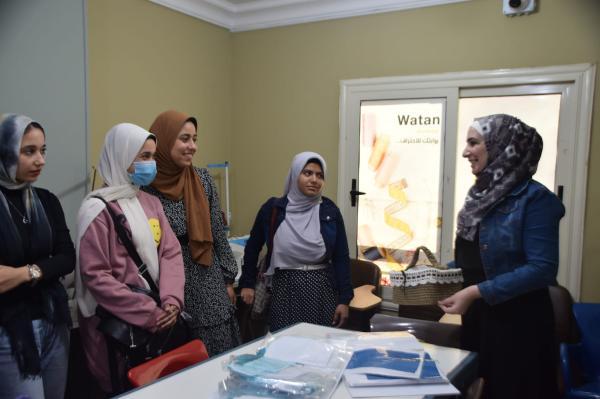 Field Training for Helwan University Students