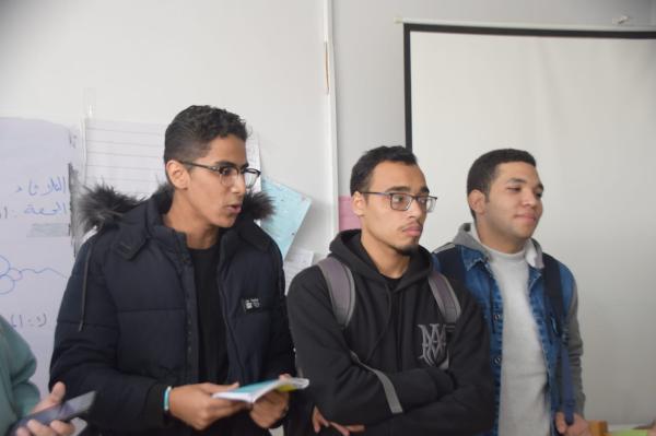 Field training program for the second level students at Helwan University