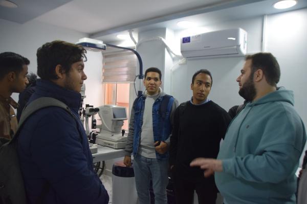 Field training program for the second level students at Helwan University