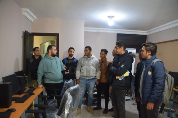 Field training program for the second level students at Helwan University