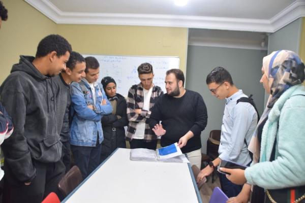 Field training program for the first-year students at Helwan University